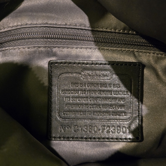 Coach Black Leather Crossbody Bag - Picture 8 of 9